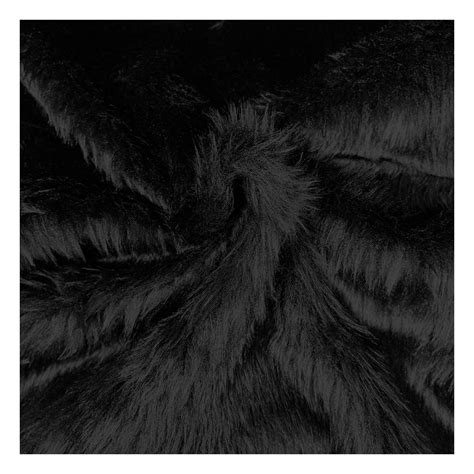 black metallic fur fabric|faux fur fabric hobbycraft.